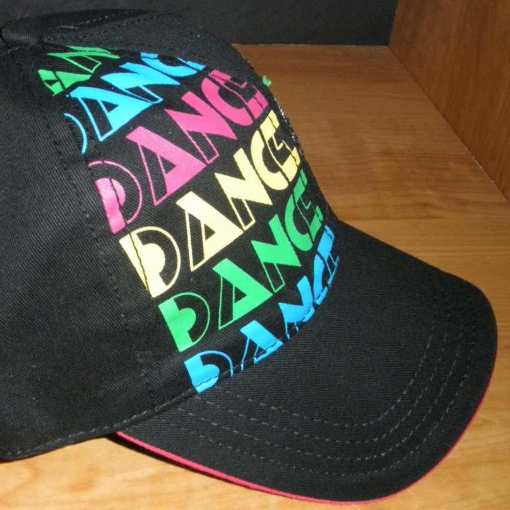 NEW by PEANUTS, SNOOPY DOG HAT, CAP CAPTION "DANCE" ONE SIZE FITS ALL.. - Picture 2 of 7